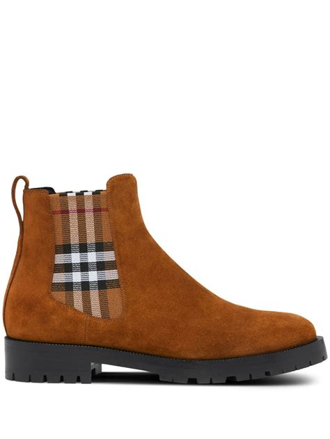 burberry suede chelsea boots|bloomingdale's Burberry.